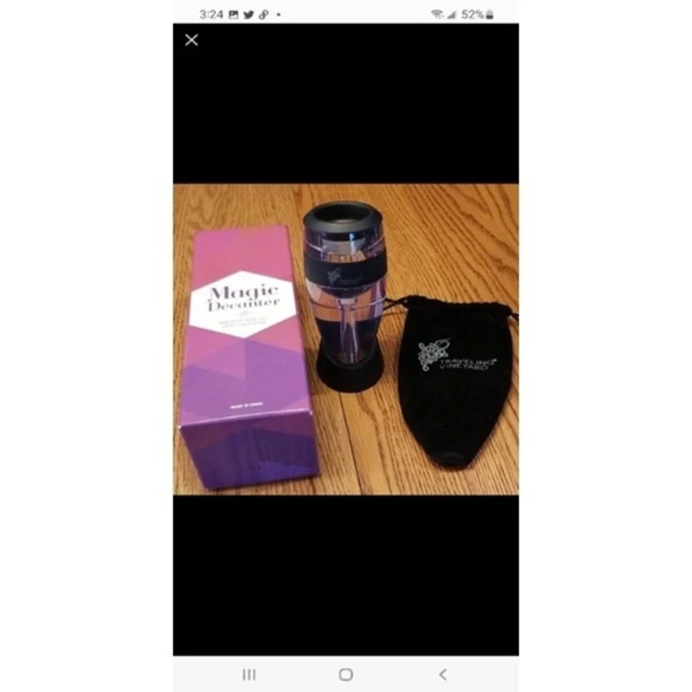 Magical Aeroater from Traveling Vineyard to aerate your favorite wines. NEW IN b